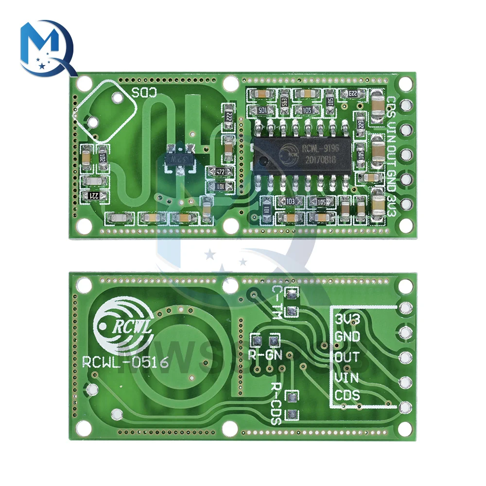 RCWL-0516 микроволновый модуль датчика радара 3 В выход RCWL 0516 индукционный