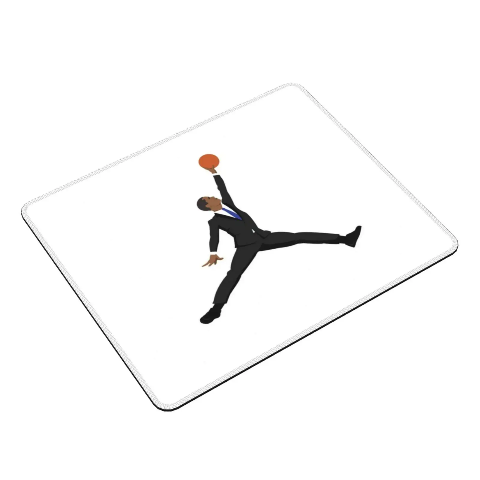 Obama Black Suit X Jumpman Mouse Pad DIY Print Barack President Of The | Компьютеры и офис