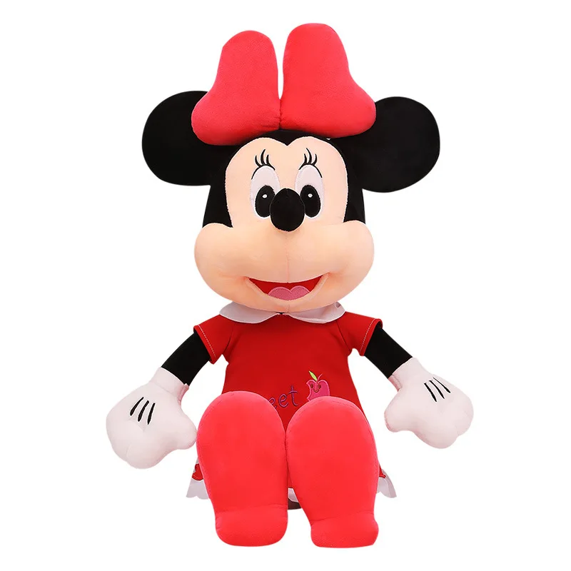 

50cm 60cm Disney Mickey&Minnie Mouse Plush Toy Soft Stuffed Minnie Dolls For Kids Girl friend Birthday Present