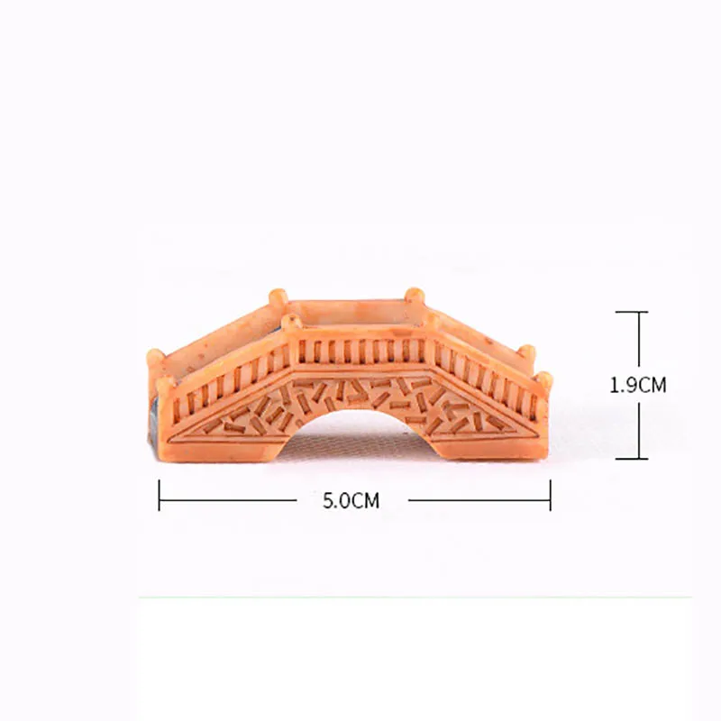 Новинка фигурки каменных мостов миниатюрные из смолы для сказочного сада DIY