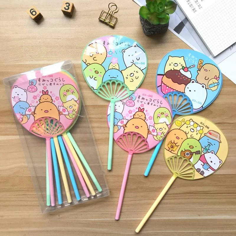 Сан-х SUMIKKO GURASHI милый вентилятор гелевая ручка с принтом милых животных: 0 5 мм