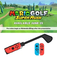 for nintendo switch mario golf super rush game controller for n switch console accessories handle golf rod gamepad case
