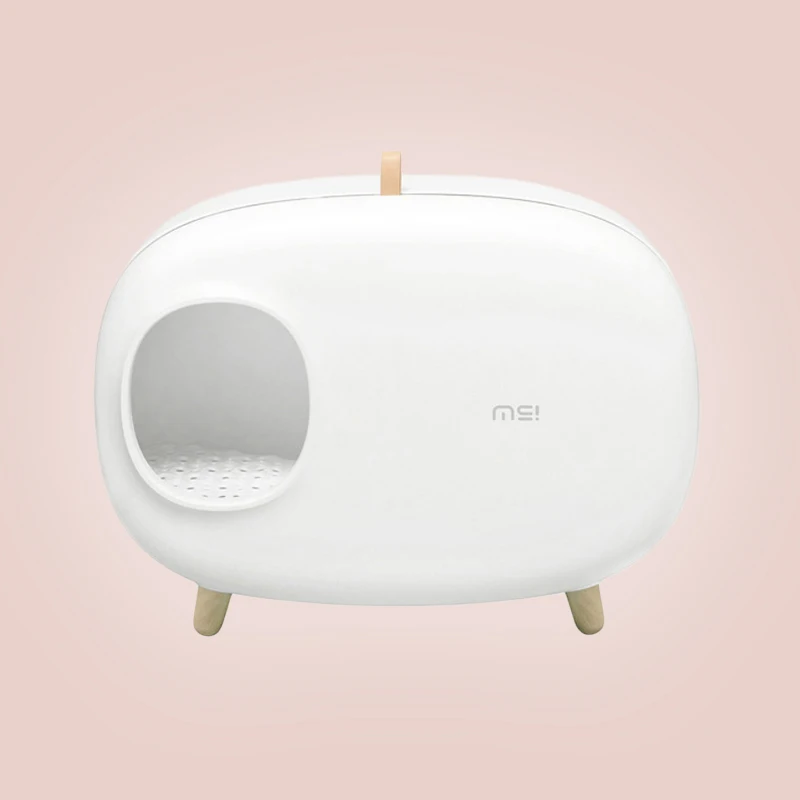 

Simplicity All-in-one Cat Sandbox Tray Closed Deodorant Toilet Anti-splash Sand Box Home Decor Large Houses for Cats