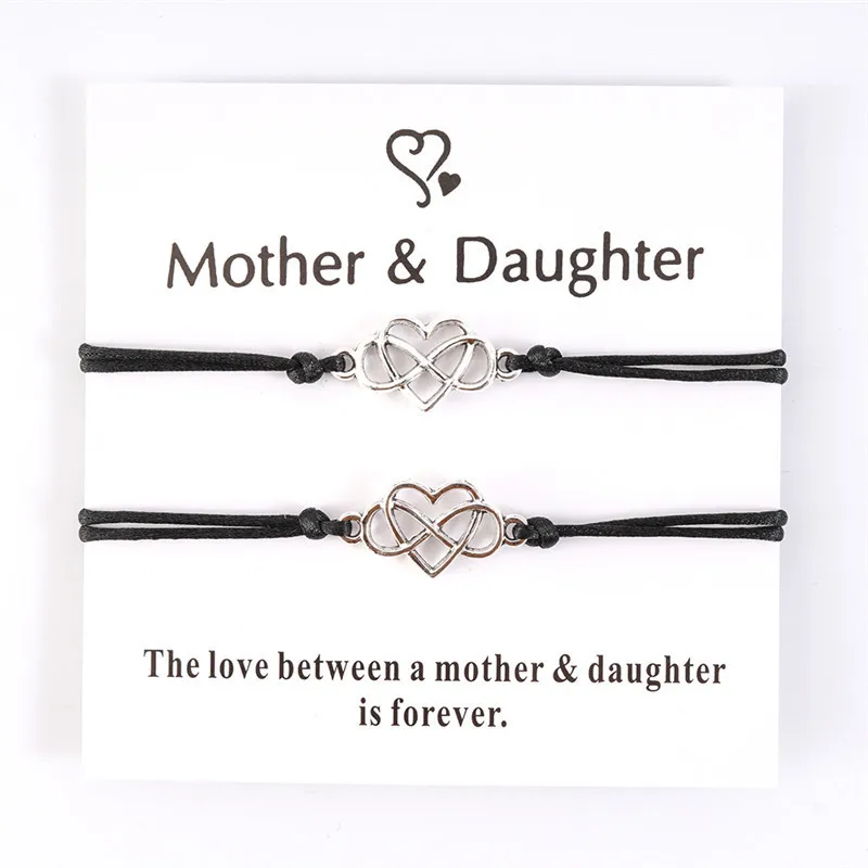 Браслет для женщин и девушек с 8 узелками сердечками