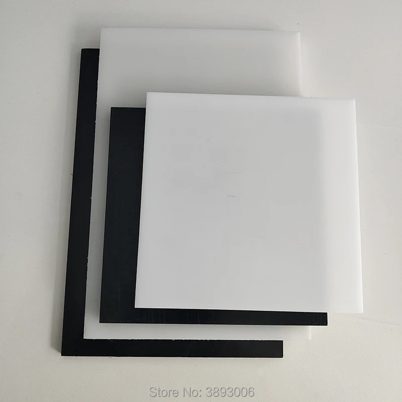 Длина 300 мм Ширина 200 HDPE черная и белая пластиковая пластина|Детали инструментов| |