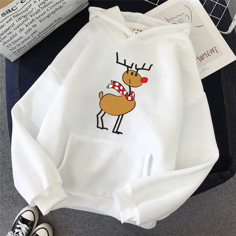 

NEW Ladies Sweatshirts Autumn Cartoon printing Hooded Female 2021 Thicken Warm Hoodies Lady Autumn Tops Women Hoodies Pullover