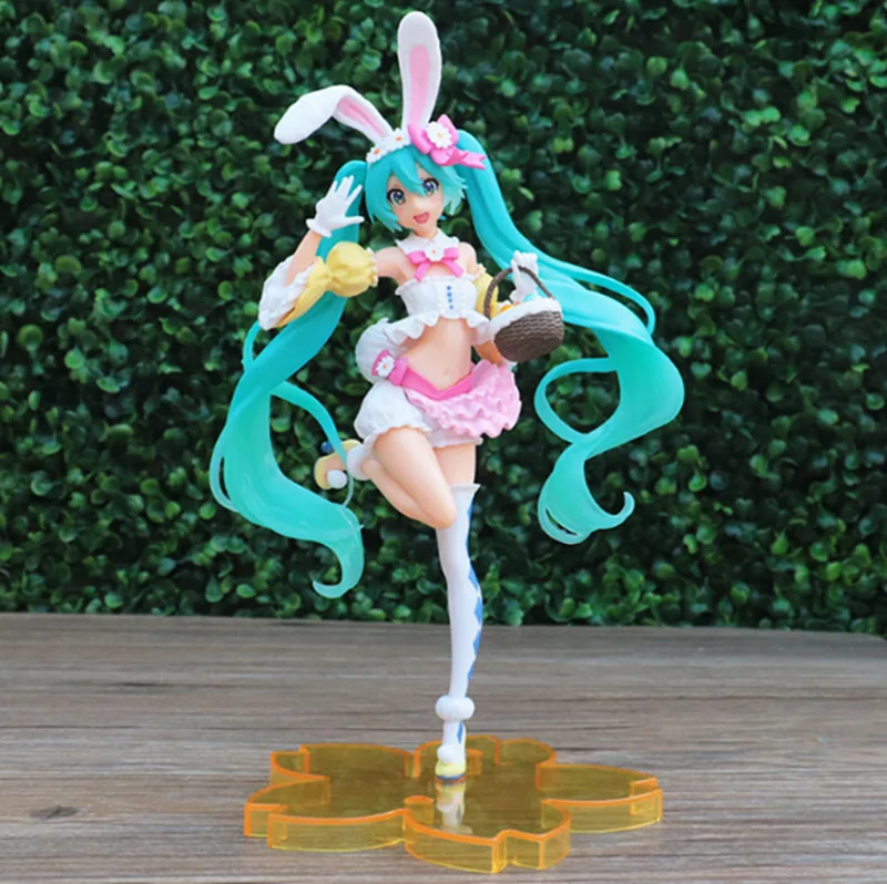 Симпатичные кроличьи ушки miku Весенний костюм kingpin ПВХ ручная модель красивая