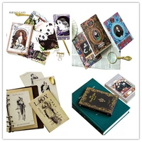 free shipping 4packs boxed message card postcard book of destiny european nobility vintage stamp