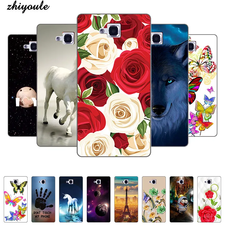 Модный мультяшный чехол для LG Optimus L9 II 2 D605 жесткий пластиковый с рисунком ii L9II