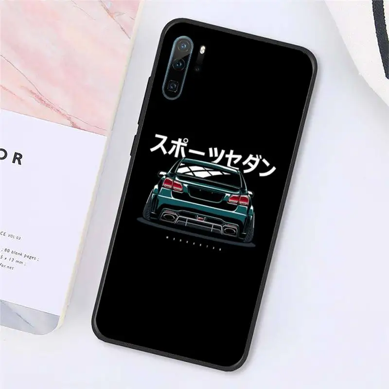 

sports car jdm drift Phone Case For Huawei honor Mate P 10 20 30 40 Pro 10i 9 10 20 8x Lite Y91C V17 6.38 6.44