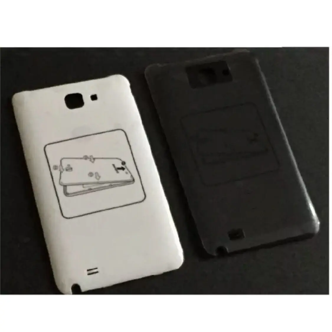 RTBESTOYZ N7000 Note1 задняя крышка батарейного отсека Корпус для Samsung Note 1 i9220 запасные