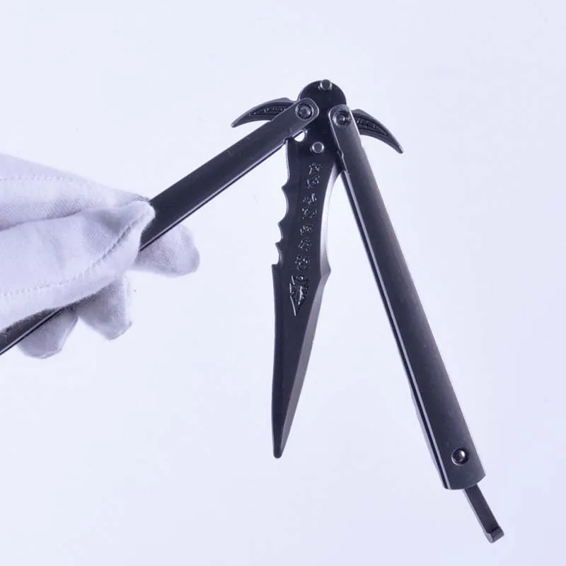 Заклепки Анти осень бабочка нож бросок анимация периферийная игрушка модель