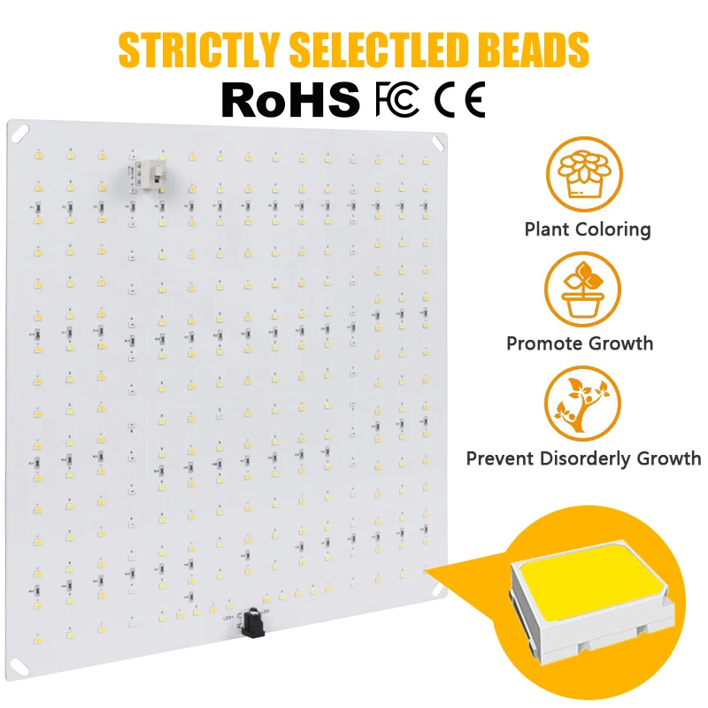 Светодиодная лампа полного спектра для выращивания растений 2400 Вт | Лампы и