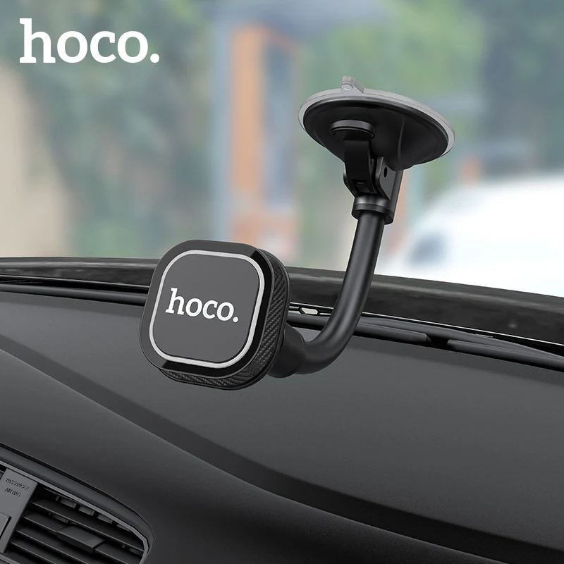

Hoco Universal Magnetic Phone Holder in Car For iPhone 12 Strong Suction Cup Dashboard Windshield Phone Holder For Samsung S20