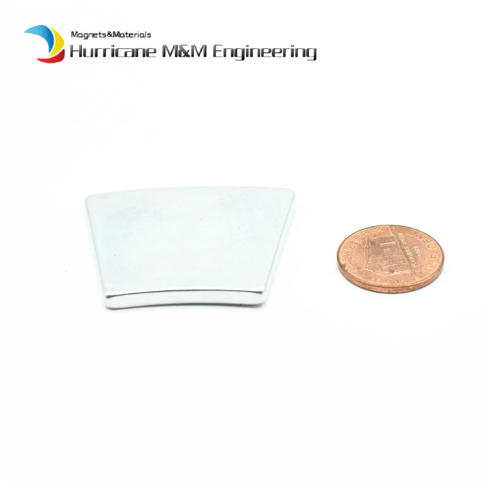 Ветряная Турбина NdFeB дуговой сегмент R102 * R70 39 8*3 35 мм 22 5 большой мотомагнит для