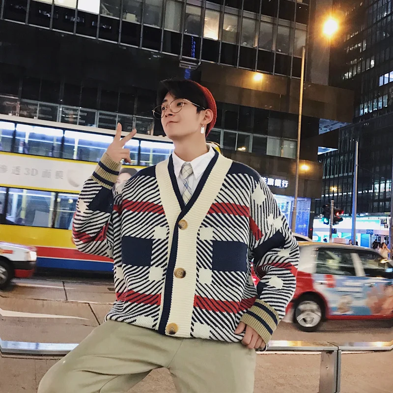 2019 осень и зима новый INS магазин владелец чтобы оставаться в Hong тренде v образным