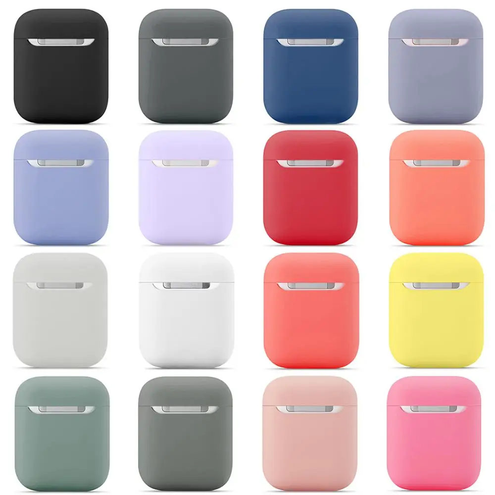 Силиконовый чехол Briame для Apple Airpods, ударопрочный чехол для Apple, гарнитура для Airpods, ультра тонкий защитный чехол для Air Pods