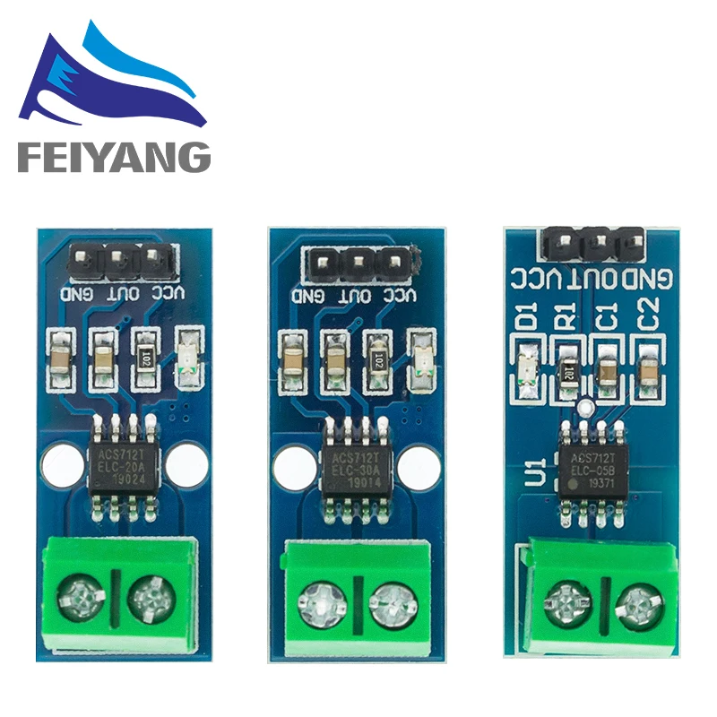 Модуль датчика тока для Arduino 10 шт. 5A 20A 30A ACS712 ACS712TELC 5A/20A/30A|hot sale|module sensor |
