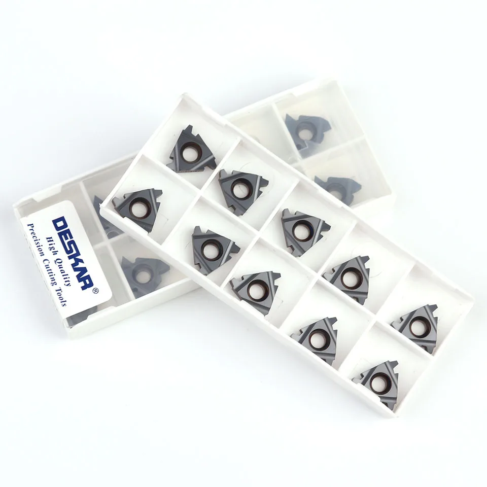 Твердосплавные резьбонарезные инструменты для токарного станка с ЧПУ DESKAR 16ER 16NR
