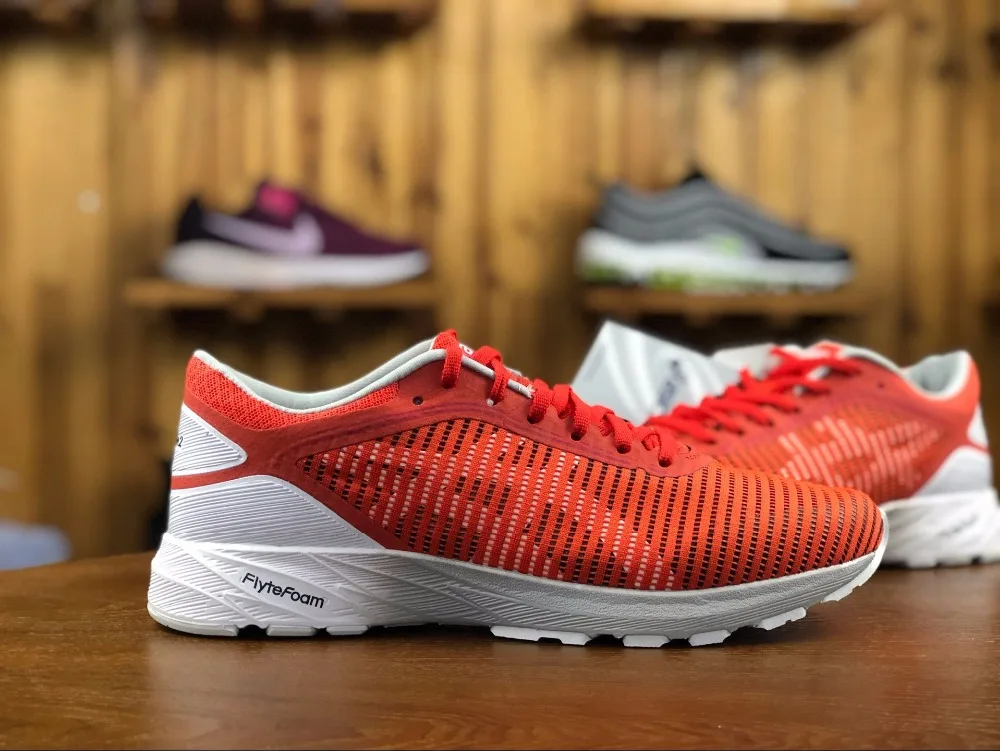 Оригинальные новые аутентичные ASICS DynaFlyte-2 стабильность Мужская обувь ASICS спортивная обувь уличная Walkng бег Tianjiao