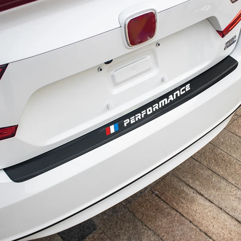 Защитные наклейки из углеродного волокна для багажника автомобиля BMW 1 3 5 7 серии X1