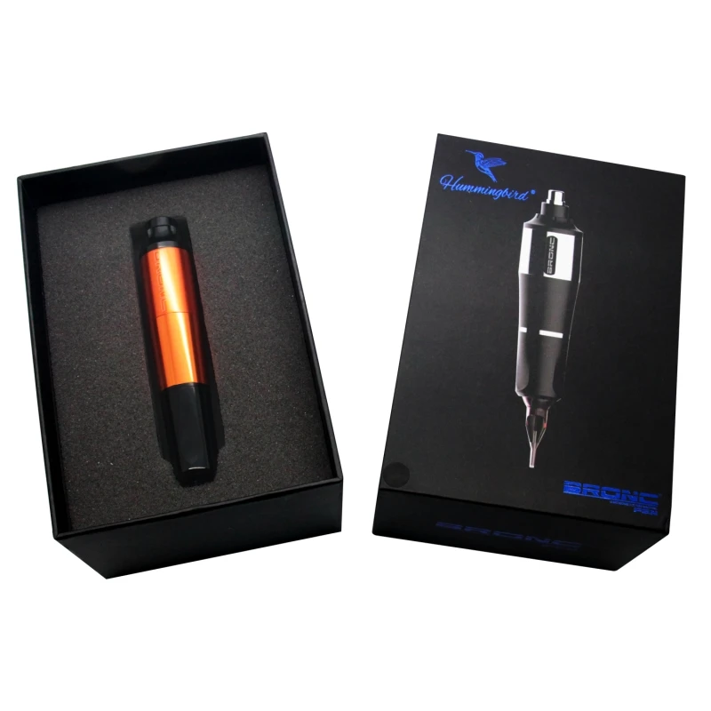 2019 New Original HUMMINGBIRD BRONC Pen Cartridge Swiss Motor Tattoo Machine + 20pcs Needles (20Pcs/Box) | Красота и здоровье