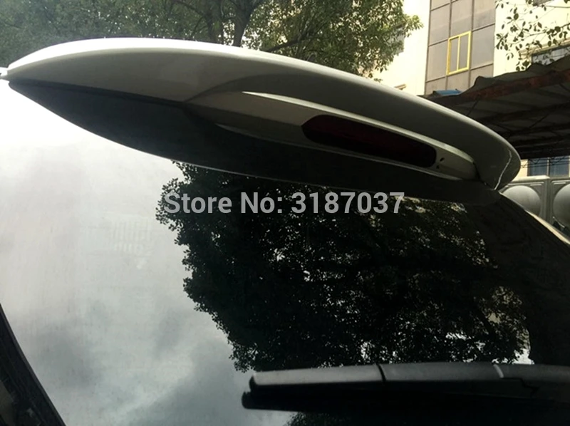 

For Mazda CX-7 Spoiler 2006-2013 ABS Plastic Unpainted Color Rear Roof Spoiler Wing Trunk Lip Boot Cover Car Styling