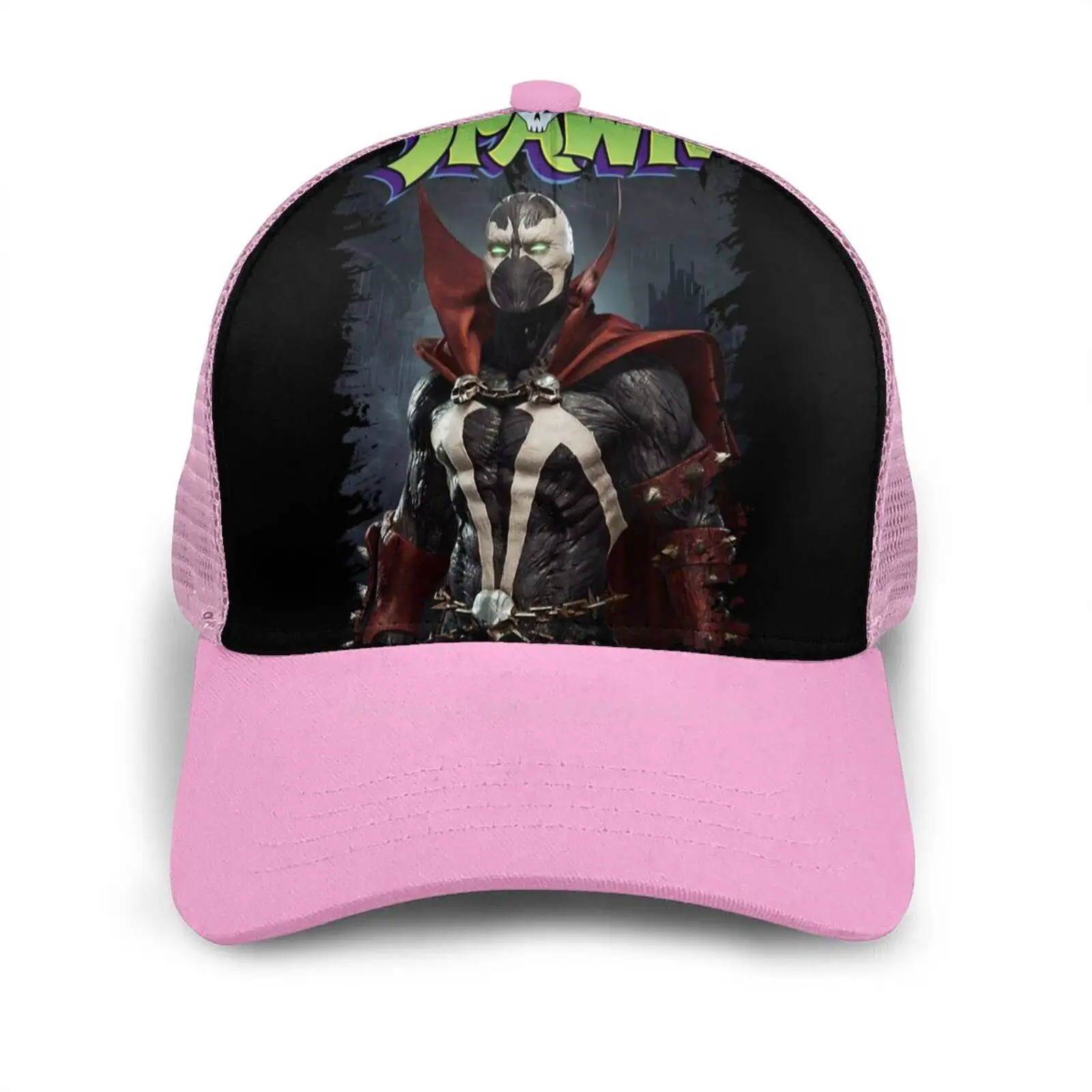 

Spawn Hip Hop Fashion Cap Sports Curved Mesh Hat Spawn Comics Al Simmons Hellspawn