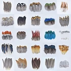 DIY маленькие перья фазана для одежды, перо павлина, натуральные перья для рукоделия, свадебные, карнавальные, сборные, перо фазана