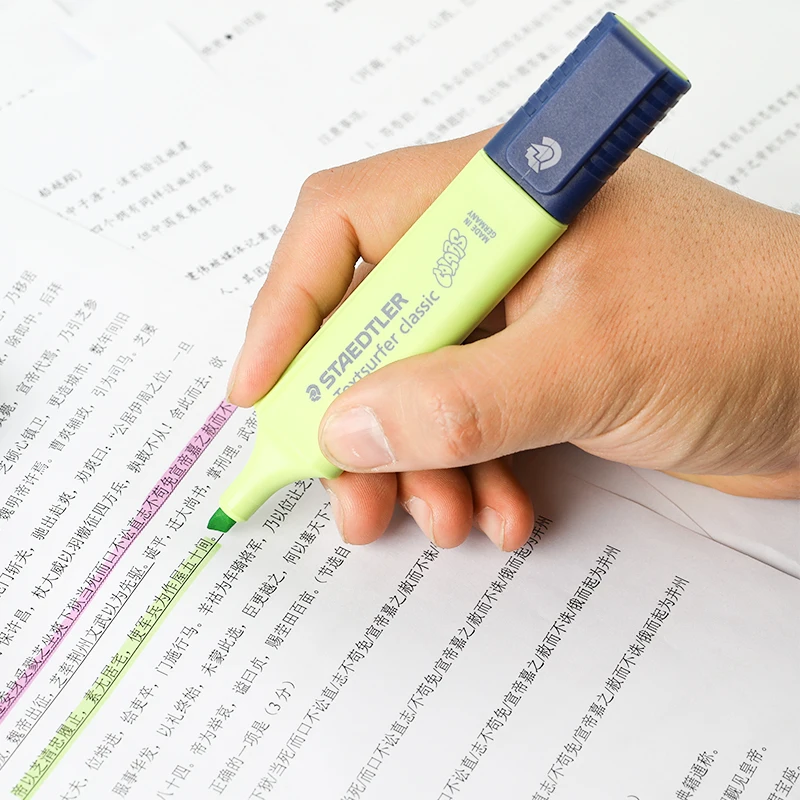1 шт. пастельный маркер STAEDTLER 364C 1-5 мм линейный цветной лайнер ручки для выделения