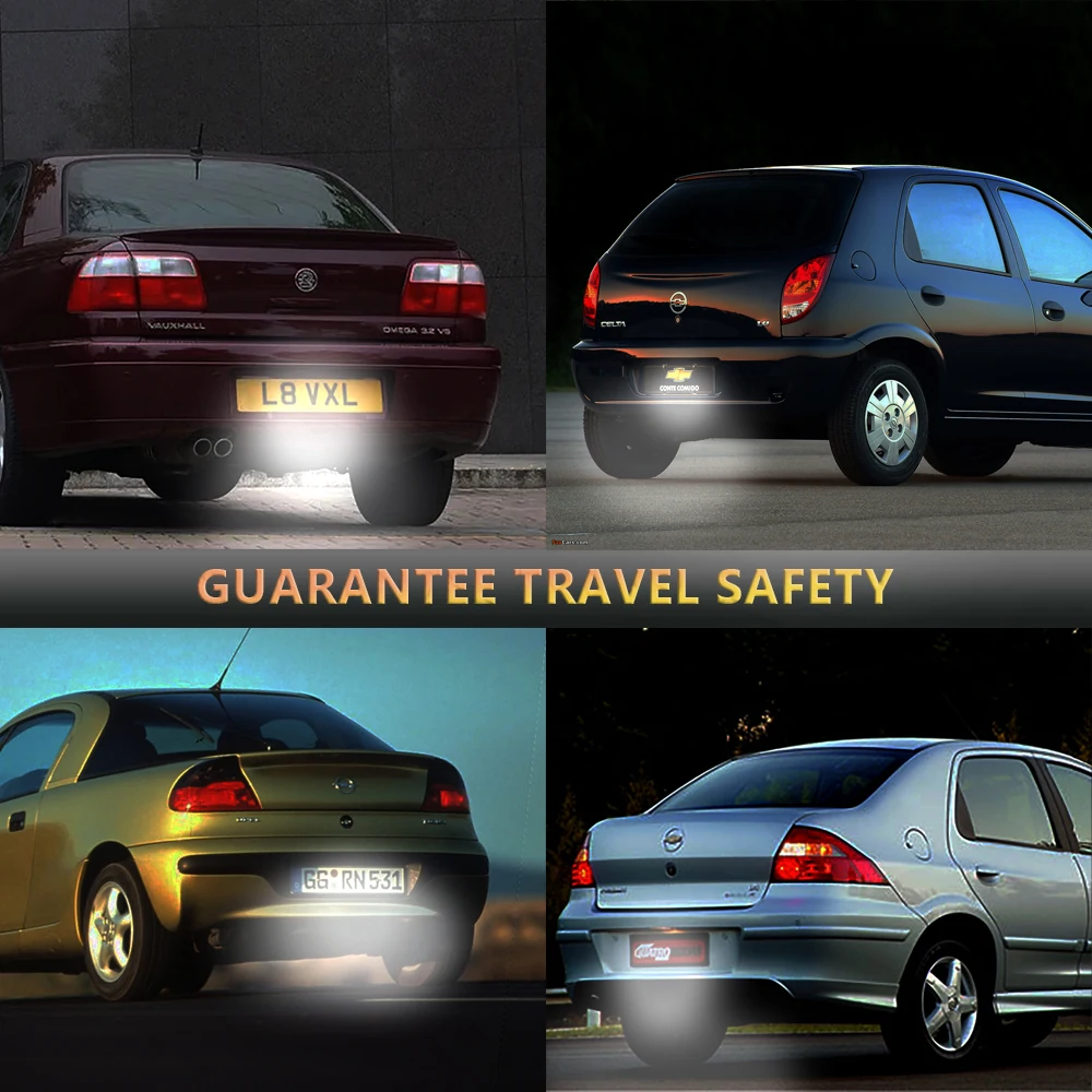 

1Pc Free Error LED License Plate Light Number Lamps For Opel Omega B Facelift Tigra A Chevrolet Celta Prisma Car Styling