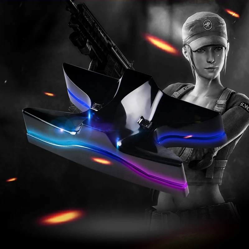 Универсальный USB светодиодный двойной игровой контроллер зарядное устройство