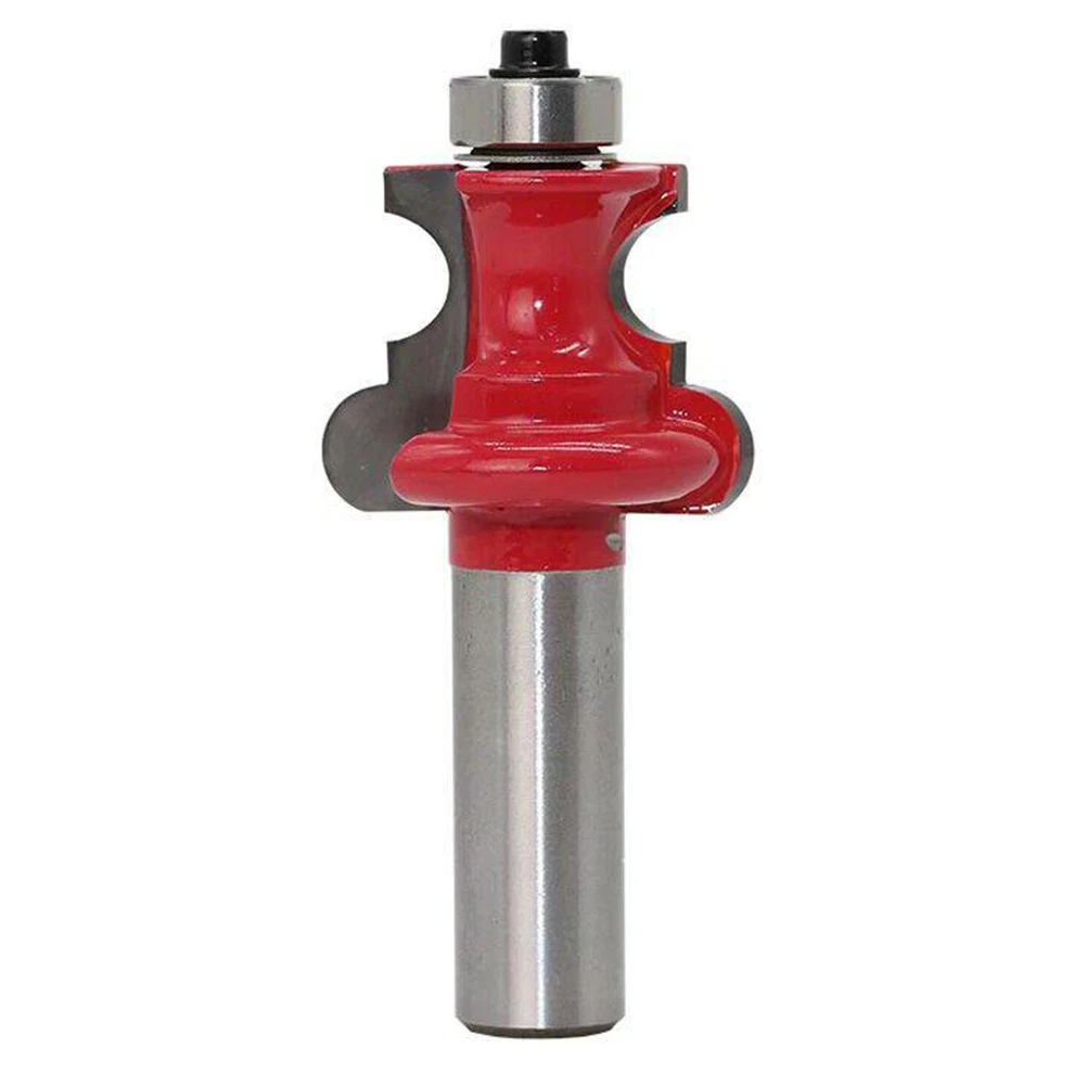 

1PC 1/2inch Template Trim Hinge Mortising Router Bit Straight End Mill Trimmer Cleaning Flush Trim Tenon Cutter ForWoodworking