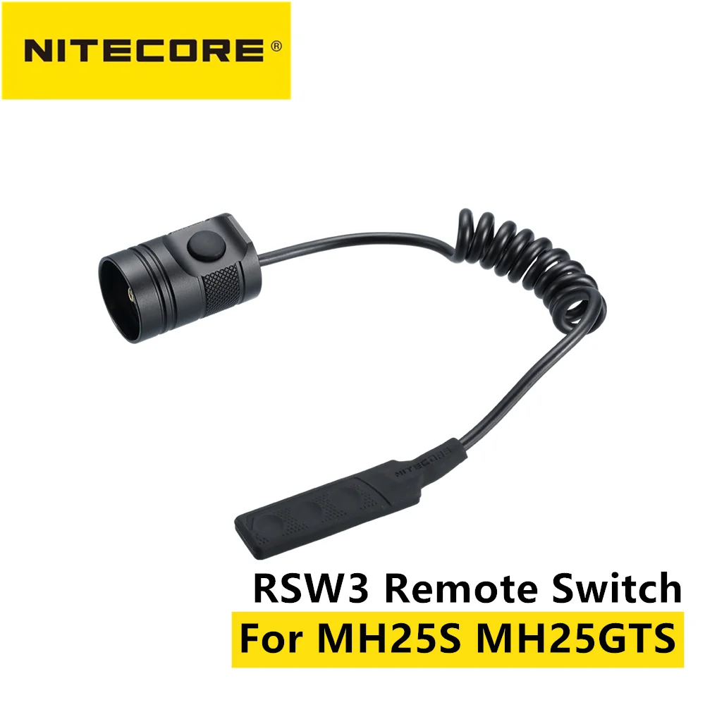 Nitecore RSW3 дистанционный переключатель для фонариков Новый P12 и новый P30 портативные