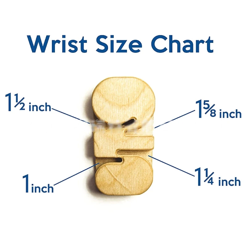 

4 in 1 Bracelet Bending Jig Tool with Four Different Wrist Sizes for stamping DIY Jewelry Making Wooden Bangle Bender