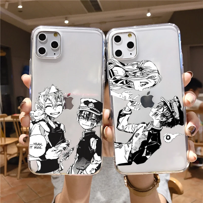 Jibaku Shounen Hanako Kun силиконовый чехол для телефона в туалет Hanako-Kun для iPhone X XR 11Pro 12 13 14Mini MAX7 8 Plus чехол для телефона