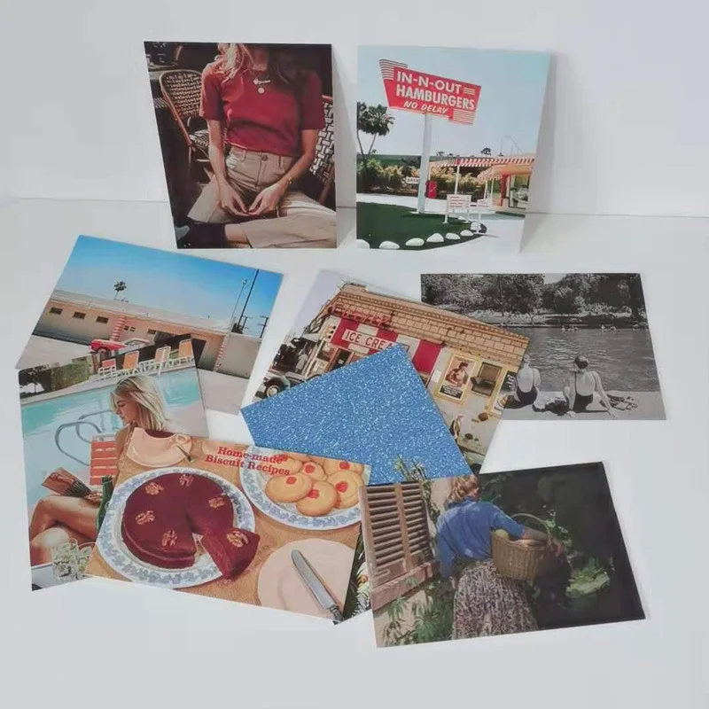 Ретро французская карточка набор для фотографий художественный реквизит