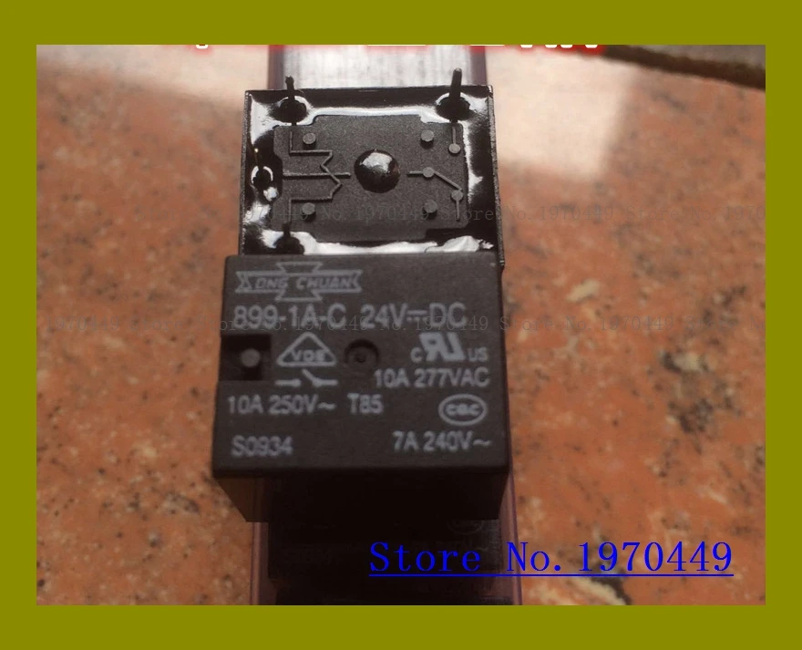 899 1A C 24VDC 10A 4|Реле| |