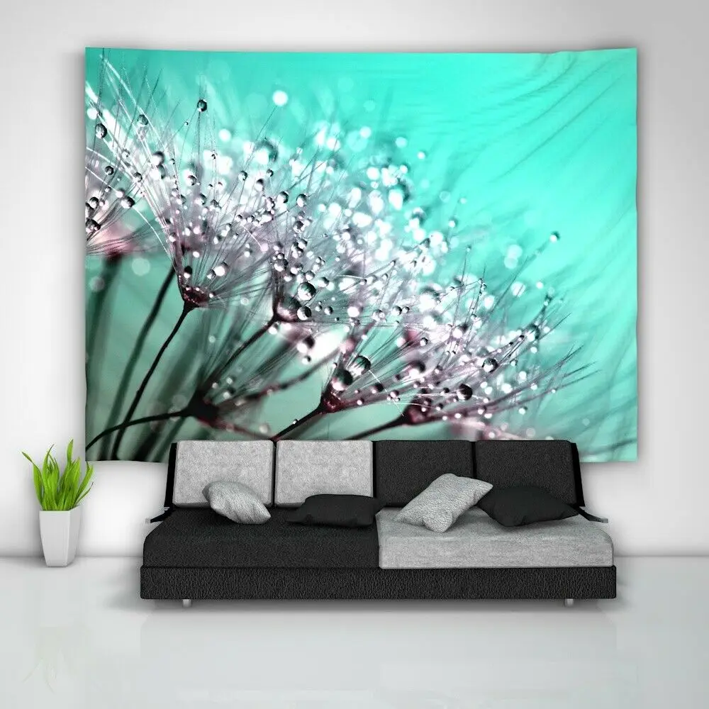 

Dandelion Water Wall Hanging Tapestry Psychedelic Home Decoration