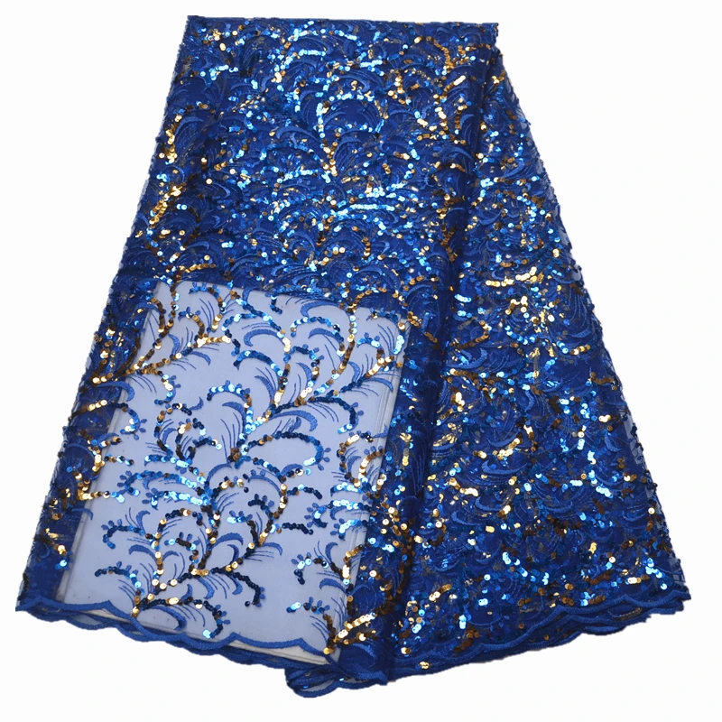 

sequin lace fabric gold african lace fabric with sequins high quality net lace fabric 2019 for party dress