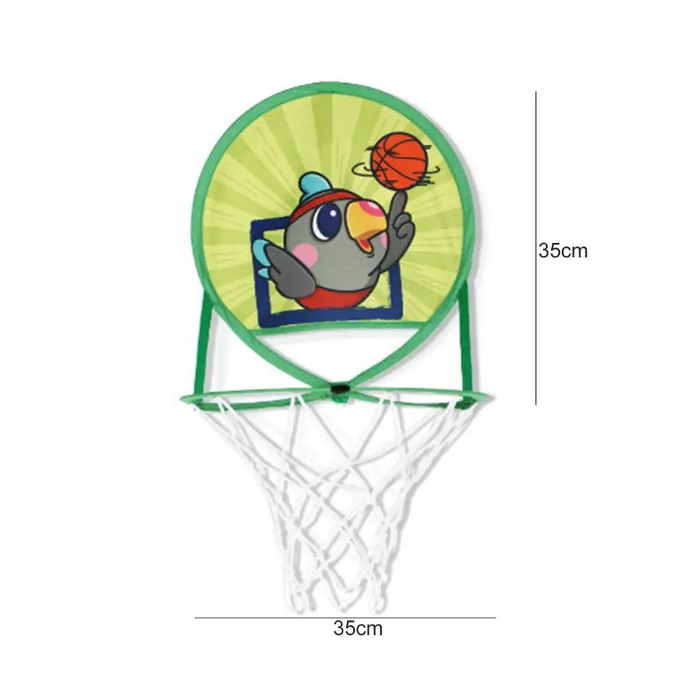 

Basketball Toy Lovely Detachable Folding Baby Basketball Hoop Hanging Board for Gift Children's Shooting Stand Toys