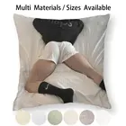 Наволочка Wonho для подушки, наволочка для подушки, наволочка из хлопка и льна, наволочка Wonho Monsta X Kpop для мальчиков, ЛГБТ, для фитнеса и творчества