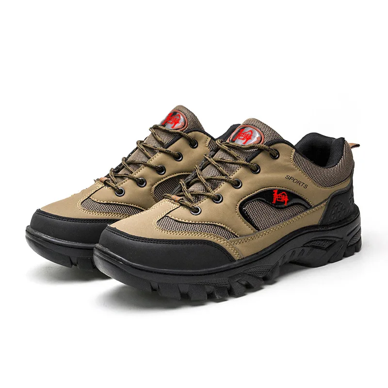 

2021 New Mesh Breathable Hiking Shoes Mens Outdoor Trail Trekking Mountain Climbing Sports Sneakers For Male Summer