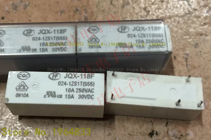 

JQX-118F 024-1ZS1T(555) 118F-1C-24V