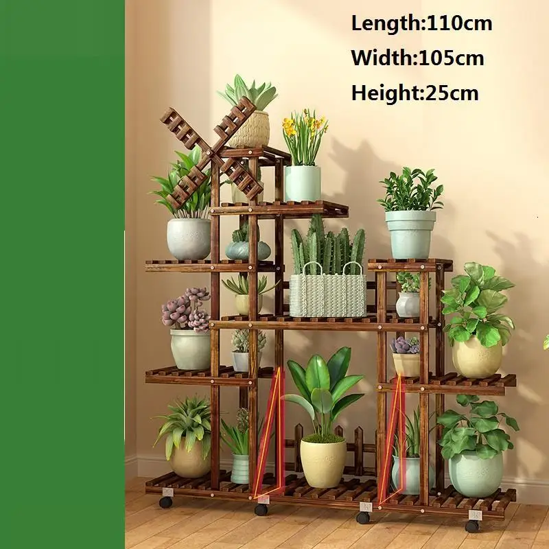 Porta Piante Rak Bunga Estante Para Estanteria Plantas комнатный деревянный завод Stojak Na Kwiaty Dekoration