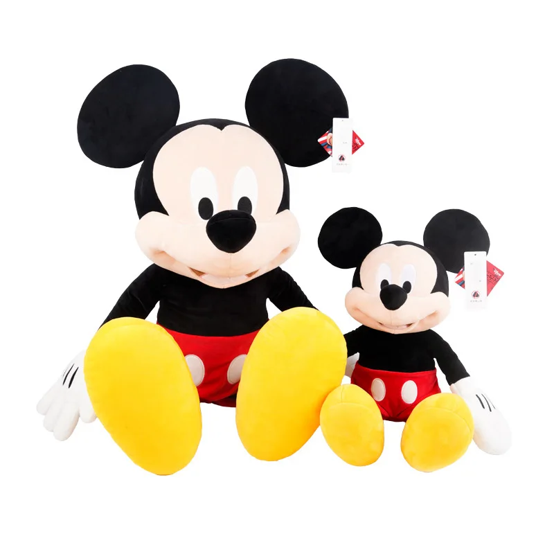 Плюшевые игрушки 30/46/80 см Disney Микки Маус Минни милые животные мягкие куклы из ПП