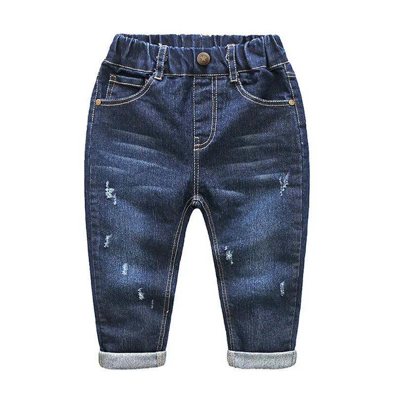 IENENS 2-7Y Fashion Boys Casual Jeans Trousers Baby Toddler Boy's Denim Pants Kids Children Slim Long Pants Bottoms Clothing