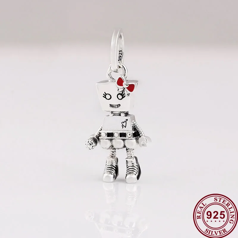 

Женский браслет и ожерелье из серебра 100% пробы в стиле панк