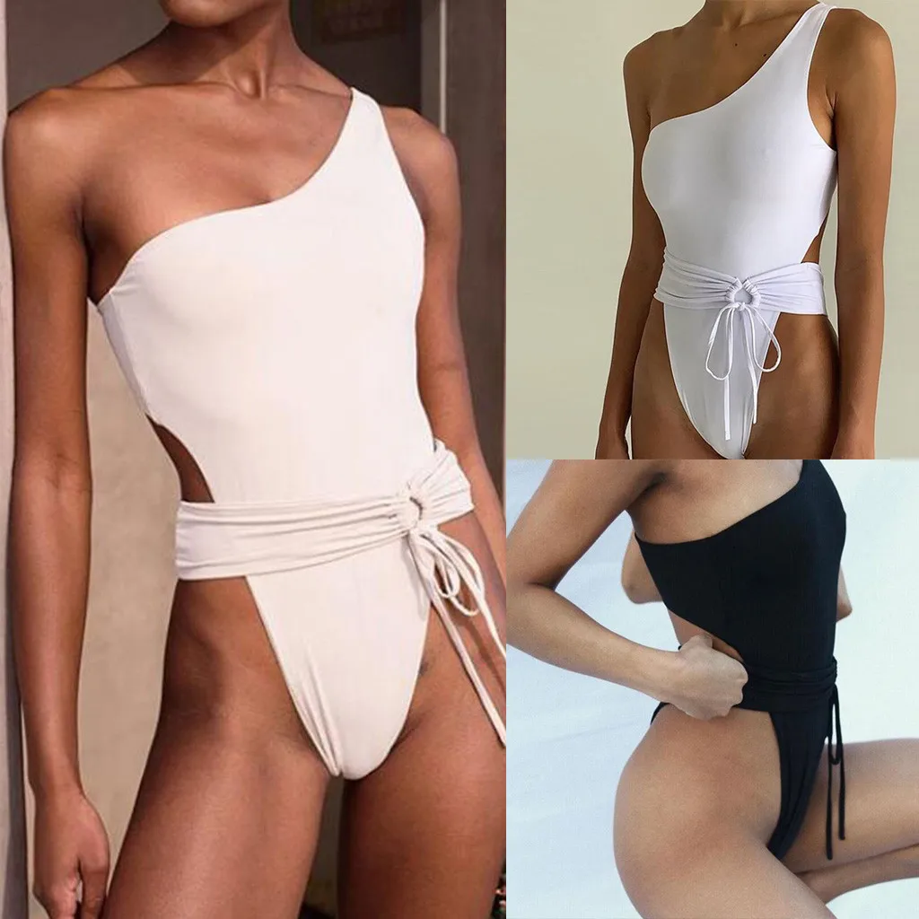 Женский Одноцветный бандажный комплект нижнего белья женский сексуальный на