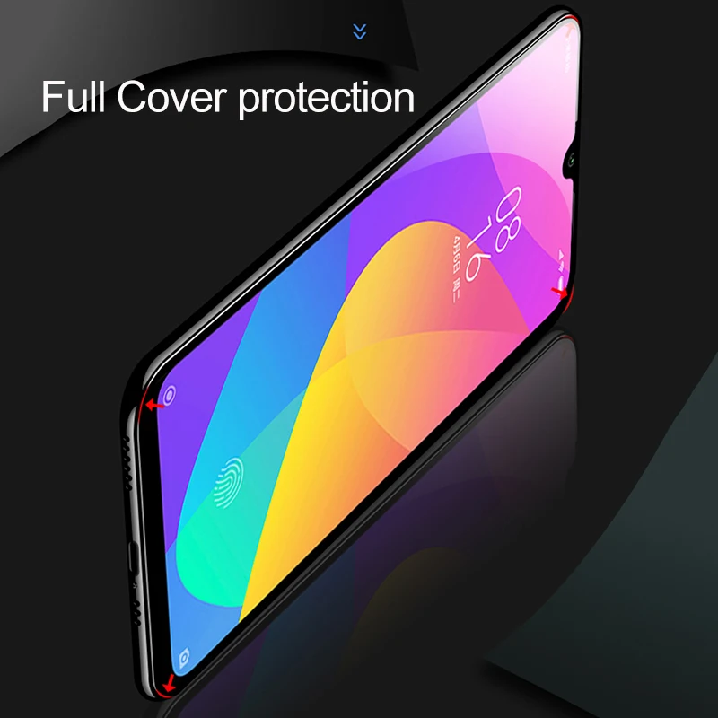 Изогнутое закаленное стекло 9D для Xiaomi mi a3 a 3 lite защита экрана Защитное xiomi a3lite